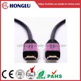 Metal Case Corrosion Resistant Two Images Ethernet HDMI Cable