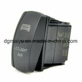 Laser Backlit on/off Rocker Switch Kit for Vehicle Boat Marine