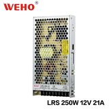 Slim Type Single Output 250W 12V Switching Power Supply (LRS-250-12)