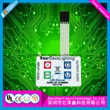 2017 New Graphic Overlay Metal Dome Good Quality Membrane Switch