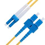 SC/PC-LC/PC Sm Duplex 3.0mm Fiber Optic Patch Cable