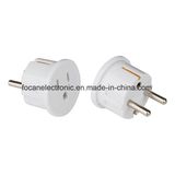 American to European Grounded Schuko Outlet Plug Adapter