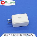 Eco-Friendly 5V2a Mini Travel USB Charger with Us Plug