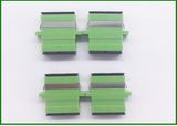 Green Sc Optical Fiber Adapter Single Mode
