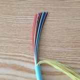 2 to 48 Core Sm/mm Om3/Om4 Breakout Inoor Fiber Optic Cable with Corning Fiber