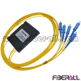 Sm G657A 1X4 Fiber PLC Optical Splitter with ABS Box