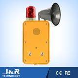 J&R Weatherproof Emergency Handsfree Telephone, Auto-Dial Broadcasting Telephone