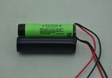 18650 3400mAh Lithium Battery Pack with PCB and Wire