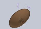 0.88m Vsat Satellite Dish Antenna Reflector