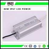 80W Constant Voltage IP65 IP67 12V Waterproof LED Power Supply