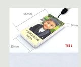 Slim School Student Photo ID Card Mini GPS Tracker with Sos T532 Tag GPS Tracker