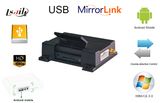 Mirror Link Navigation with Multi-Language, Music, Navigation