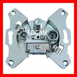 CATV Wall Outlet Sockets (TV+FM+SAT) for 3 Gang