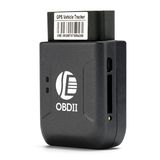 OBD II Car Vehicle GPS Trackertk206 GPS+Lbs Accurate Location Geo-Fence, No Box