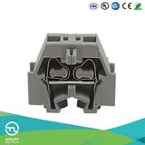 Small Spring Cage Type Dowel Fixed DIN Rail 2 Way Terminal Block