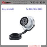 7pin Panel Mount Electric Plug Waterproof Male Female Connector