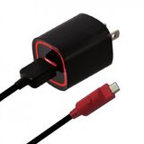 Black/White QC2.0 Wall Charger with USB Cable for America Verizon