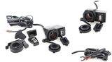 Waterproof 12V Handlebar USB Charger Socket/Cigarette Lighter Power Socket