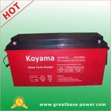High Rate Capacity Deep Cycle Marine Vessels Battery 150ah 12V