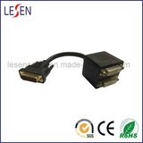 1 DVI Male to 2 Female Converter Adapter Splitter