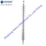 126kv 120kn Polymeric Suspension Long Rod Insulator