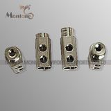 Round Brass Terminal Connector with Nickel Plating (MLIE-BTL014)