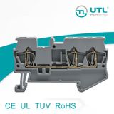 Utl Jut3-1.5/1-2 Electric Spring Cage Clamp Terminal Block