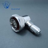 7/16 DIN Male Plug Right Angle Clamp RF Connector for 1/4