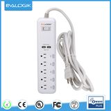 Z-Wave APP Control 5 Outlet Power Strip with USB Charger