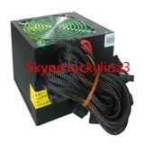 High Efficiency 350W Computer Power Supply with Sleeve Net