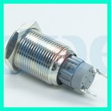 Hbs2gqf-22D/S 16mm Waterproof Metal Push Button Switch