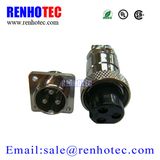 Panel Mount XLR Aviation Plug Socket Gx16 3-Pin Screw Connector
