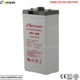Supplier Long Life Rechargeable Gel Battery 2V200ah for UPS