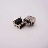 USB Mother Seat Interface Type Af, 90 Degrees Forward / Pad High, USB Connector, High Quality Full Copper