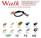 Ts9 Connector Interface Cable: SMA Female Straight to Ts9 Male Right Angle with Rg174 Cable, Ts9 Cable Antenna