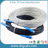 High Quality Embeded FTTH Fiber Optical Patch Cord Cable with Sc/Upc Connectors
