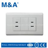 Ma20 Series 2 G 2 Pin Parallel American Wall Socket