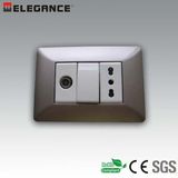 LV-New01 New Design Italian Wall Switch and Socket