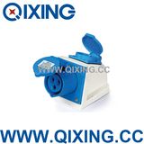 Industrial Wall Mounted Socket with Schuko Socket