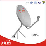 35cm Ku Mini TV Antenna Outdoor, Small Satellite Dish Antenna