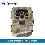 12MP HD 1080P Black IR Hunting Camera with 2'' Color TFT LCD IP66 Waterproof with Detection Range up to 75FT