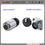 High Temperature Ceramic Plug Automotive Battery Terminal 5 Way Connector