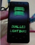Carling Waterproof LED Indicator Light Rocker Spst on-off Switch