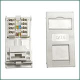 CAT6 Keystone Jack 90 Degree UK Type for Information Outlet