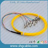 12 Core FC/Upc Single Mode Bunch Fiber Optical Pigtail