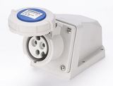 16A 2P+PE IP67 surface-mounted socket (MN1312)