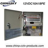 12VDC 10A Power Supply CCTV Camera with 18 Channels (12VDC10A18PE)