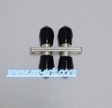 St Multimode Duplex Metal Fiber Optical Adapter