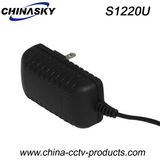 12V2a AC DC Regulated Power Adapter for CCTV Camera (S1220U)