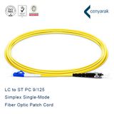 LC-St PVC Jacket Simplex Sm Fiber Optic Patch Cord